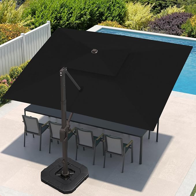 9x12 FT Outdoor Cantilever Patio Umbrella - Image 2
