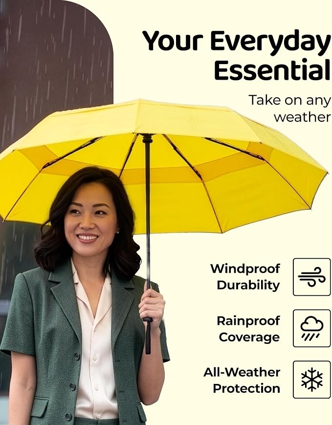 Windproof Travel Umbrella - Image 6