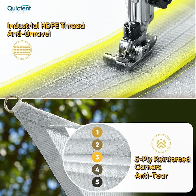 Quictent Sun Shade Sail for Patio - Image 6