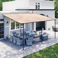 16x12 Lean to Pergola Outdoor Gazebo by Breezestival