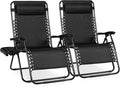 Best Choice Products Set of 2 Extra Wide Adjustable Steel Mesh Zero Gravity by Unknown