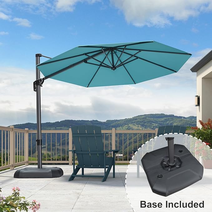 PURPLE LEAF Cantilever Umbrella - Image 2