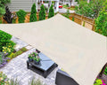 AsterOutdoor Sun Shade Sail Rectangle 16' x 16' UV Block Canopy by AsterOutdoor