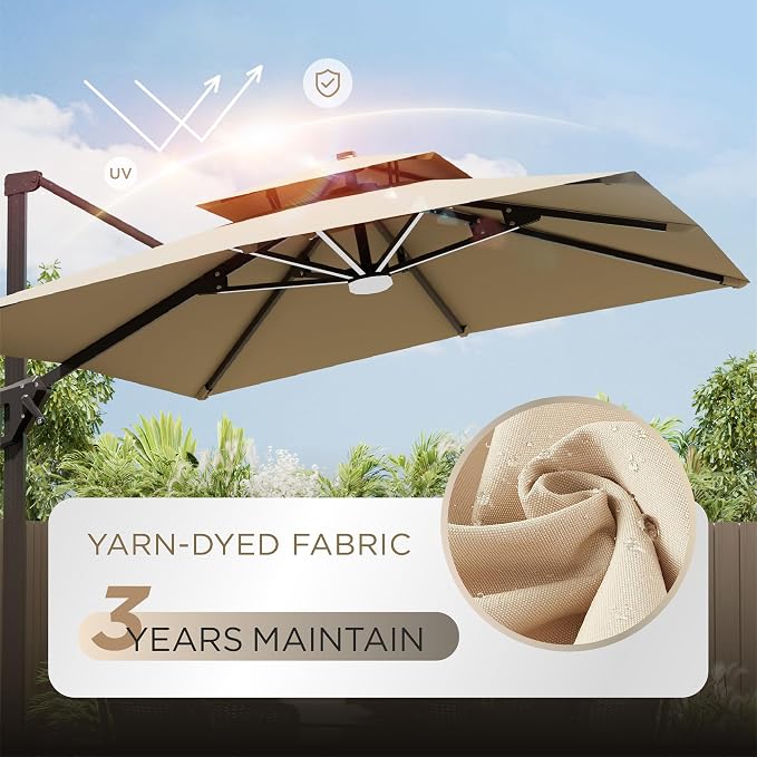 Deconk 10' X 13 'Patio Umbrella - Image 3