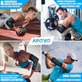 APOYO Elbow Brace for Tendonitis and Tennis Elbow, (Pair) Compression Sleeve for Arthritis, Workouts, Reduce Joint Pain During Fitness Activity (XX-Large)
