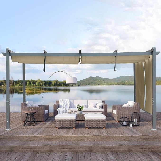 12 x 14 ft Outdoor Pergola - Image 8