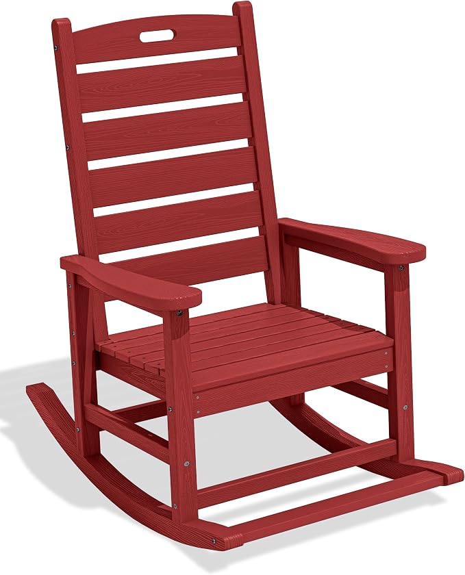 SERWALL HDPE Outdoor Rocking Chair by SERWALL