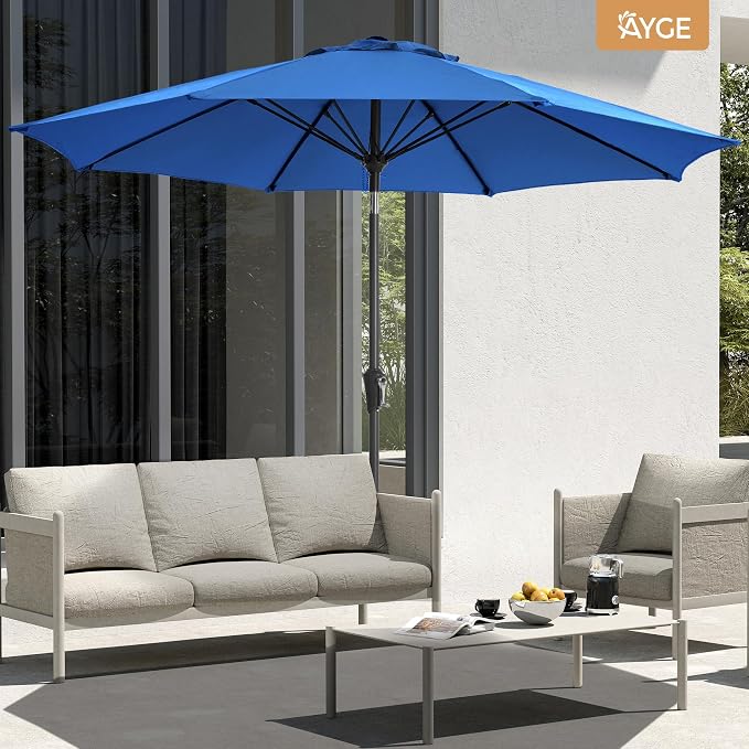 Ayge 9FT Patio Umbrella Outdoor Umbrella Patio - Image 3