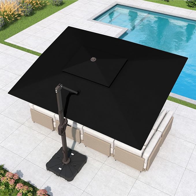 10x13 FT Outdoor Cantilever Patio Umbrella - Image 2