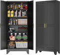 GAIOUS 75''Tall Metal Garage Storage Cabinet, File Cabinet by GAIOUS