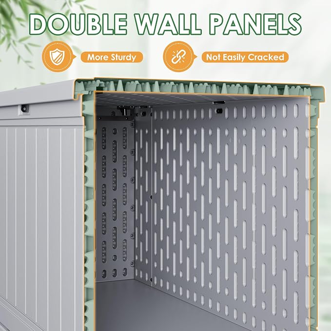 Devoko HDPE 260 Gallon Deck Box Double-Wall - Image 4