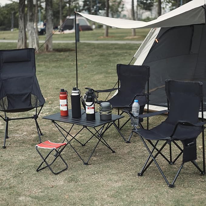 Damei century 4Pack Folding Camping Chairs, Portable - Image 6