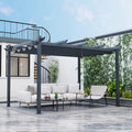 Tangkula 10x13 Ft Pergola, Heavy-Duty Aluminum Outdoor Pergola by TANGKULA