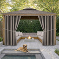 DIVA EN CAMINO DEC Water Resistant Outdoor Patio Curtain Darkening Thermal by DivaenCamino