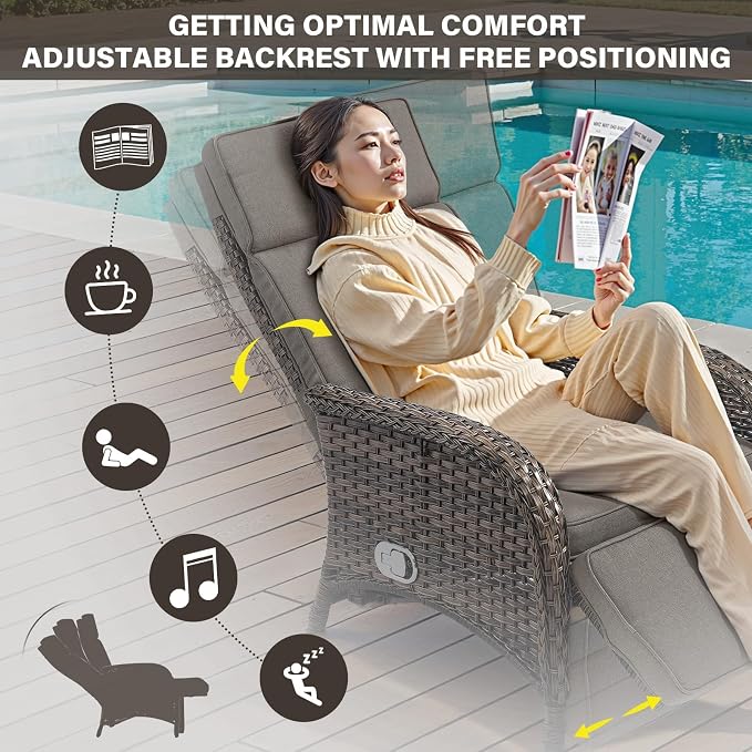 Versatile Outdoor Recliner Chair - Image 4