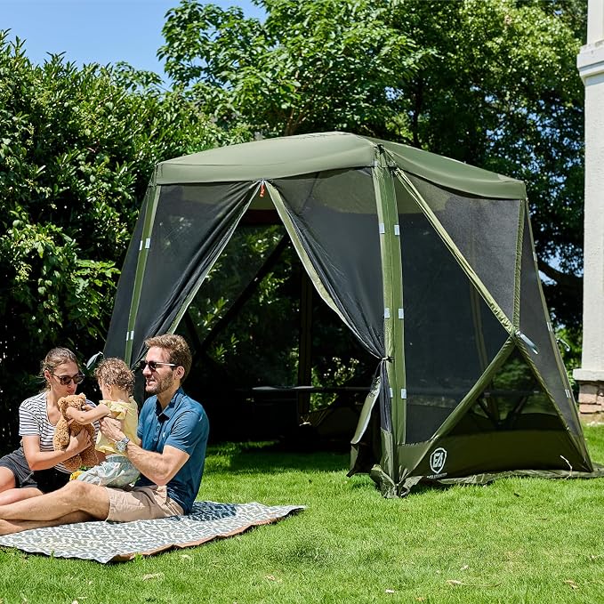 EVER ADVANCED Pop up Screen House Tent - Image 8