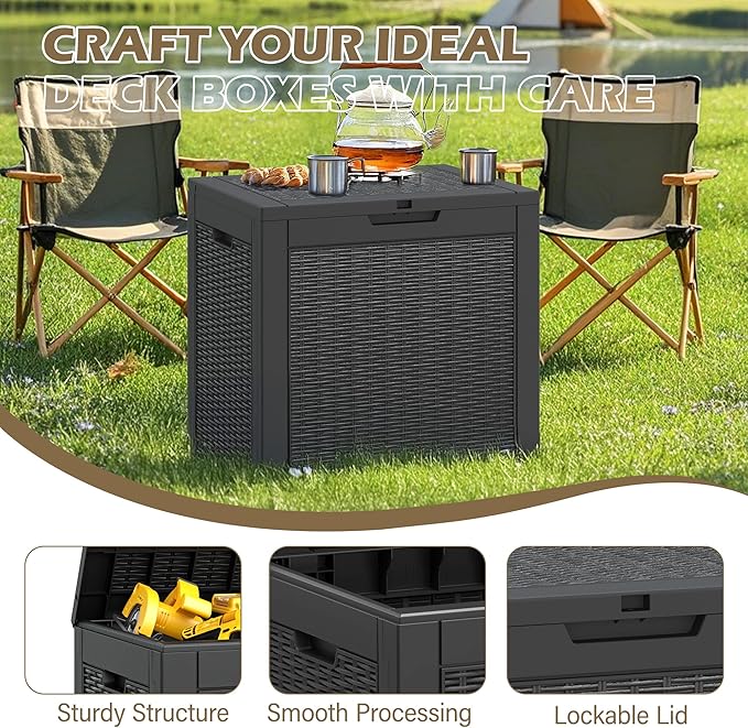 Outdoor Storage Waterproof Deck Box - Image 3