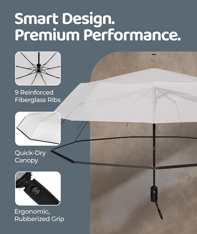 Windproof Travel Umbrella - Image 3