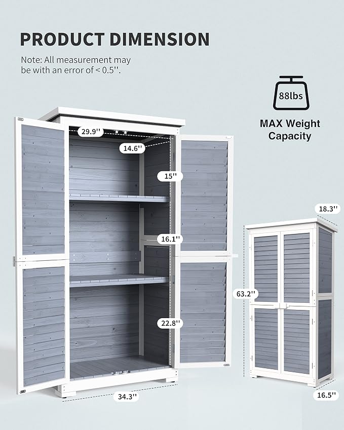 Gizoon Outdoor Storage Cabinet - Image 8