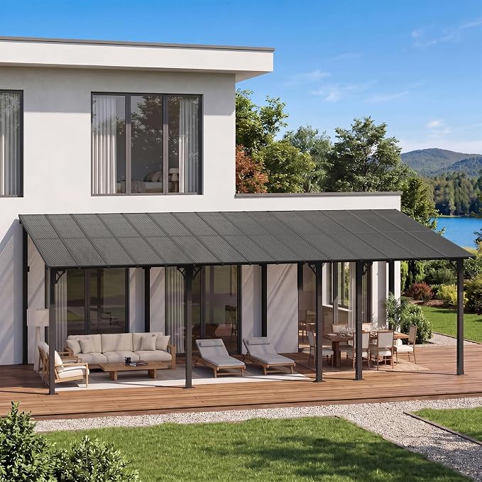 Aoxun 30’x10’ Gazebo for Patio, Gazebo Pergola by Aoxun