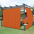Easy-Going Outdoor Patio Curtains 2 Panels, 110x96 inch, Porch and Pergola by Easy-Going