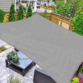 AsterOutdoor Sun Shade Sail Rectangle 10' x 13' UV Block Canopy by AsterOutdoor