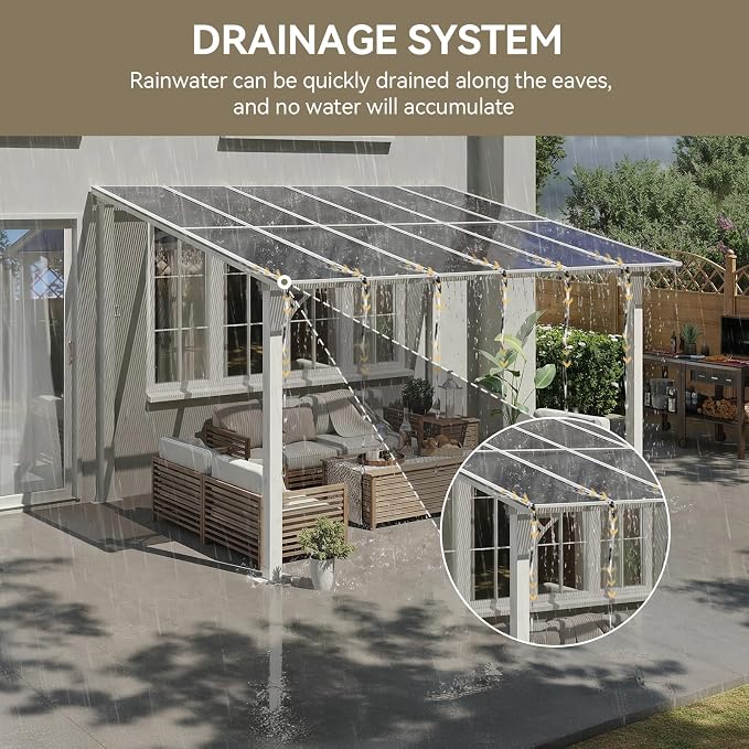 Aoxun 12’x10’ Gazebo for Patio, Gazebo Pergola - Image 9