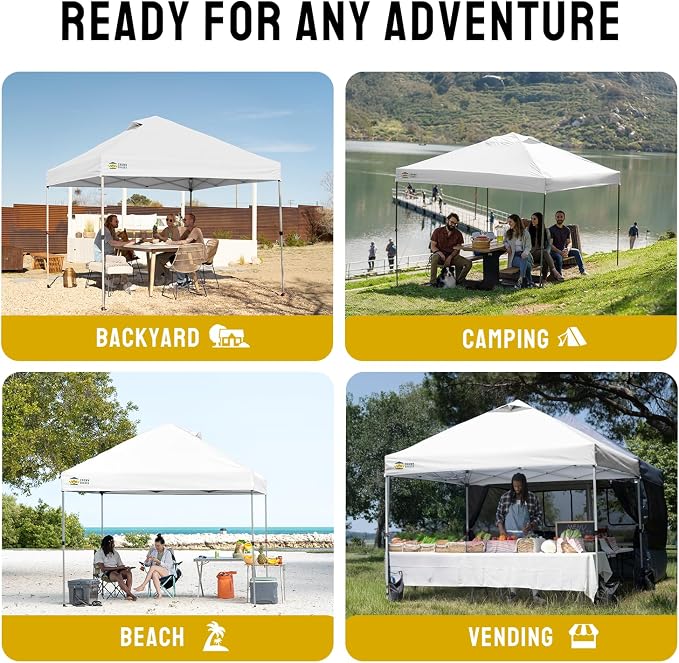 CROWN SHADES 12x12 Pop Up Canopy Tent - Image 4
