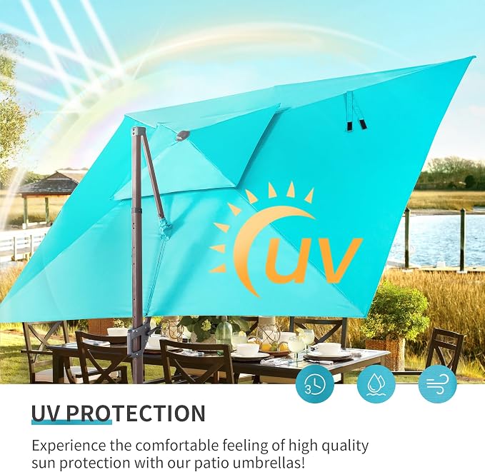 JZ-DZS Cantilever Patio Umbrella - Image 8