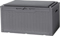 Flamaker Deck Box 98 Gallon Waterproof Resin Storage Box by Flamaker