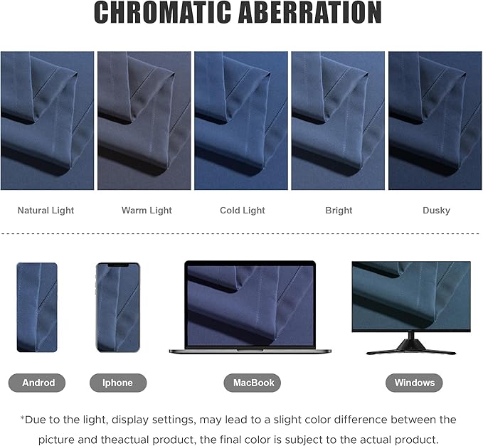 BONZER Outdoor Curtains for Patio Waterproof Thick | Privacy Grommet Light - Image 5