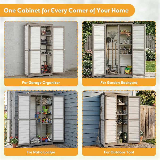 PetsCosset Outdoor Storage Cabinet - Image 8