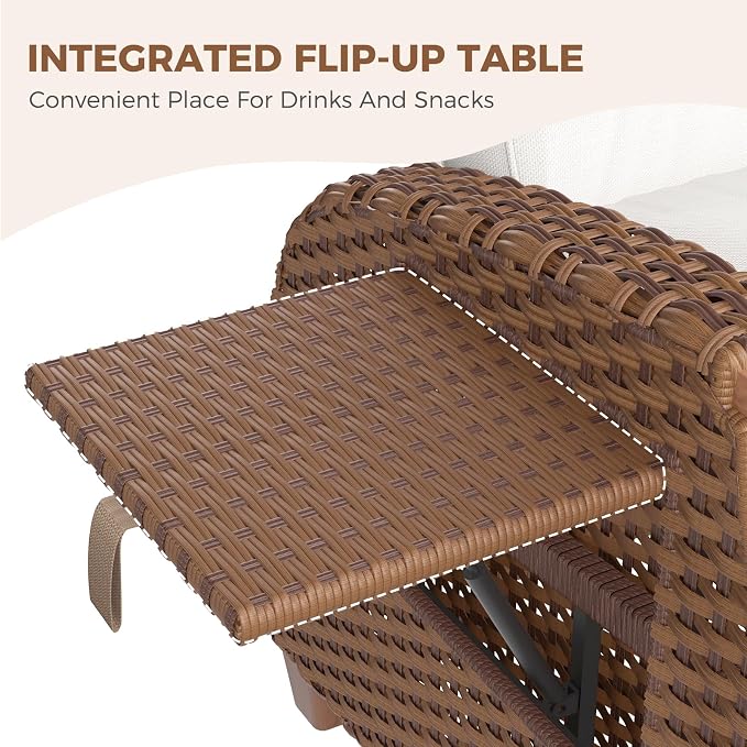 Grand patio Outdoor Recliner - Image 8