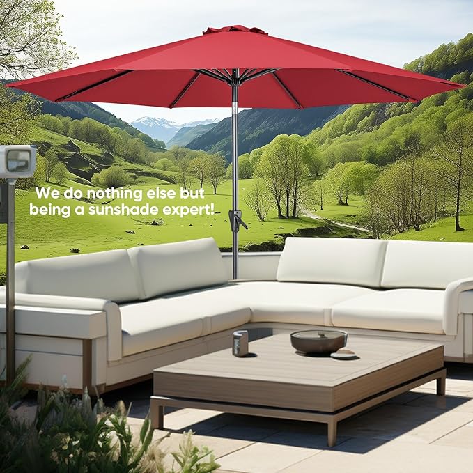 Tempera Patio Market Outdoor Table Umbrella - Image 6