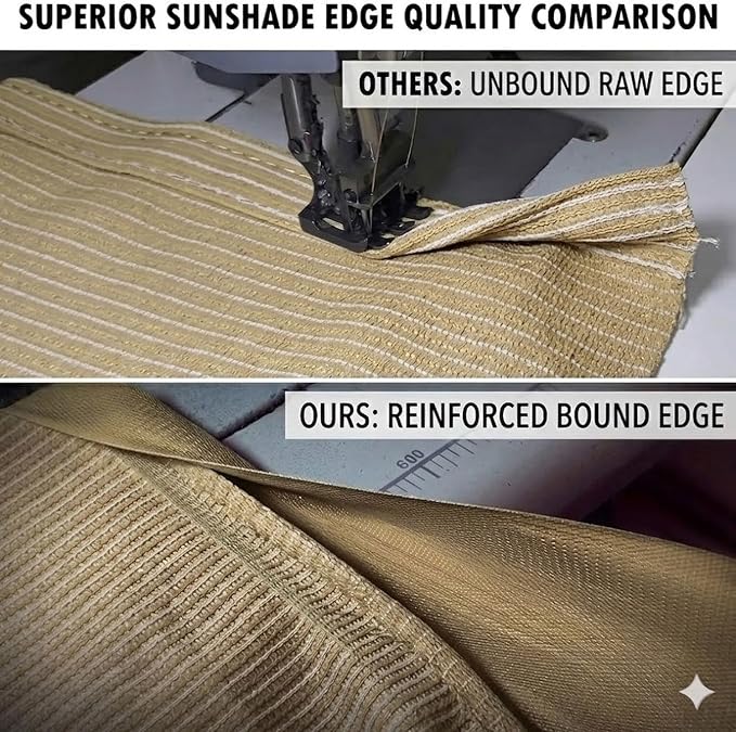 90% Shade Cloth Sun Shade Fabric Privacy Screen Shade Cover - Image 2