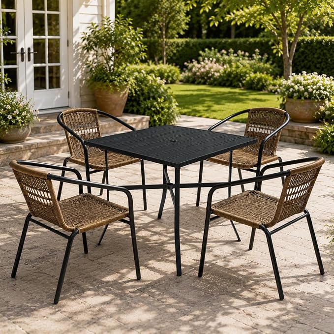 Outdoor Patio Furniture Set 5 Piece - Image 2