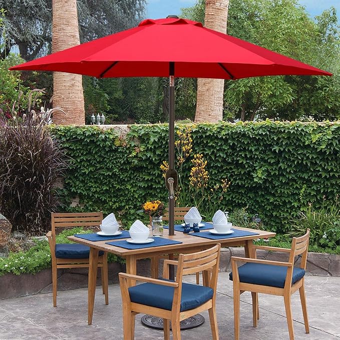 7.5 ft Patio Umbrella, Yard Umbrella, Outdoor Market Umbrella - Image 5