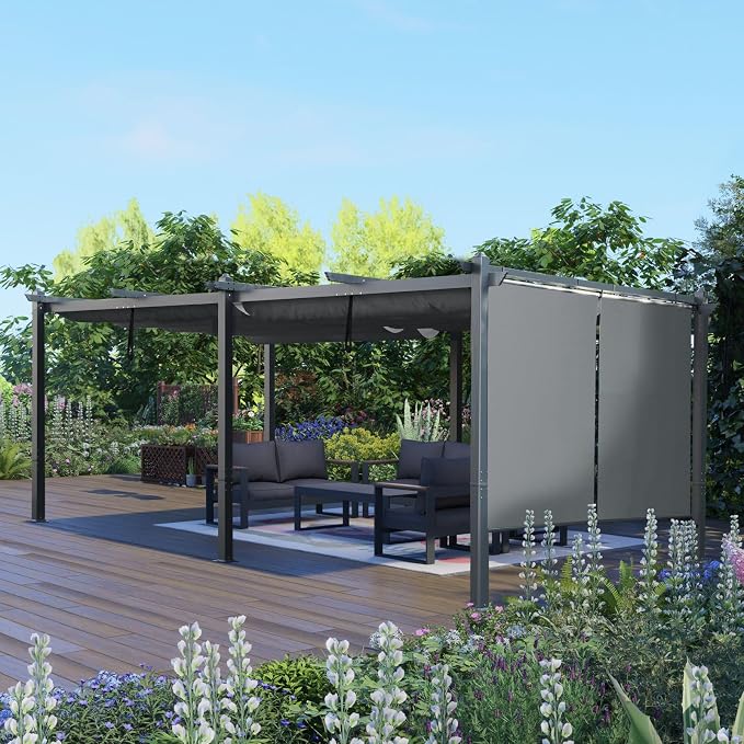 12 x 20 ft Outdoor Pergola - Image 8