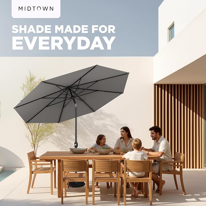 Midtown Umbrellas The Lean Patio Umbrella - Image 7
