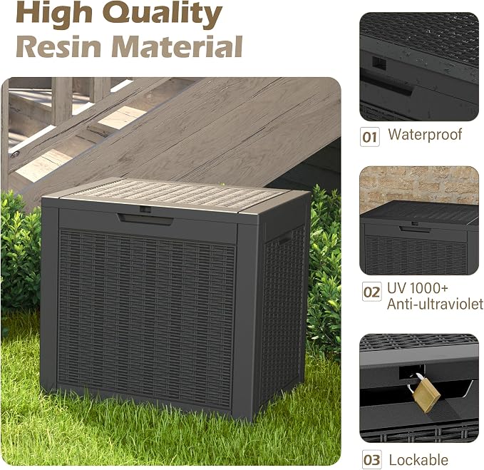 Outdoor Storage Waterproof Deck Box - Image 4