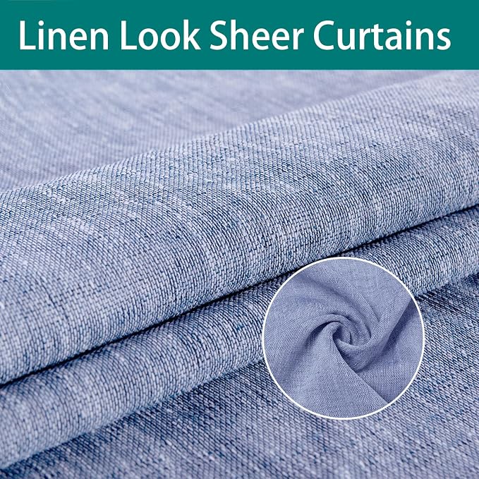 LORDTEX Burlap Linen Look Outdoor Curtain - Image 2