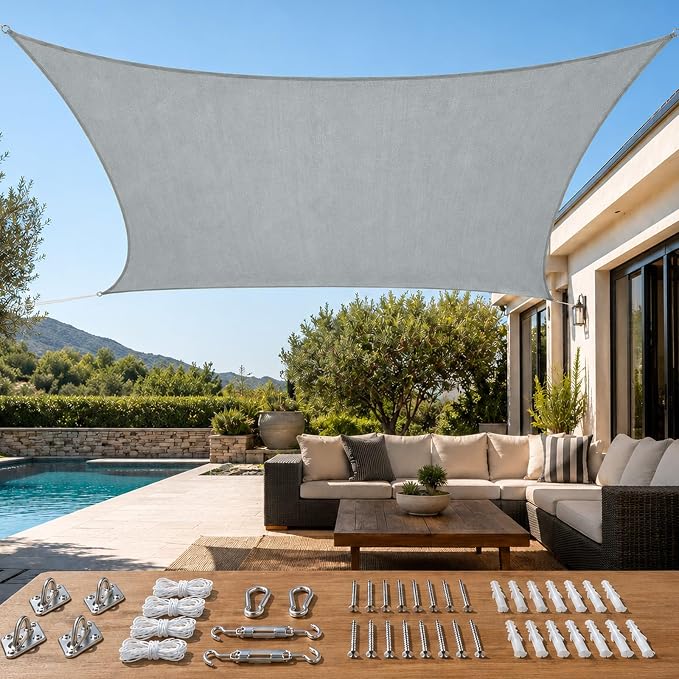 Quictent Sun Shade Sail for Patio by QUICTENT