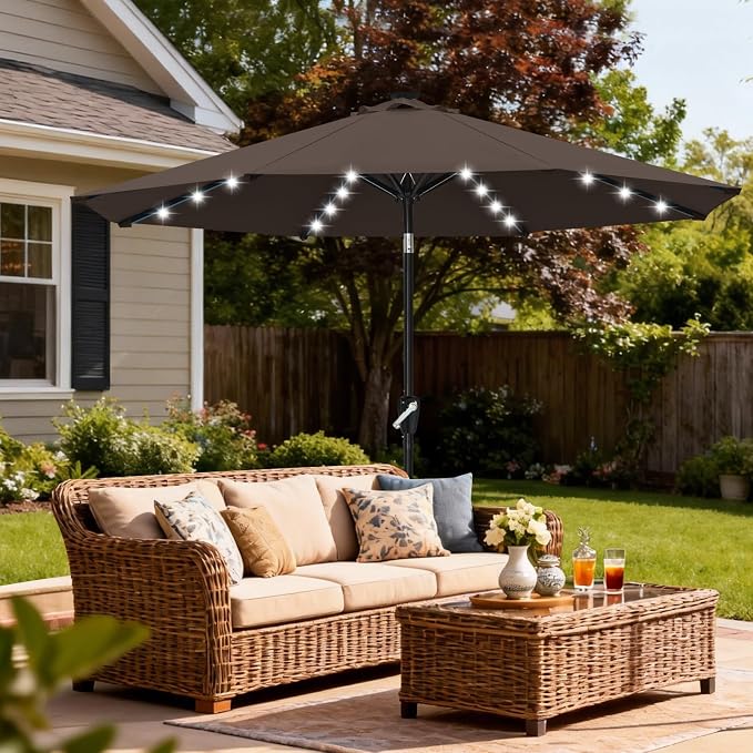 ABCCANOPY Durable Solar Led Patio Umbrellas - Image 9