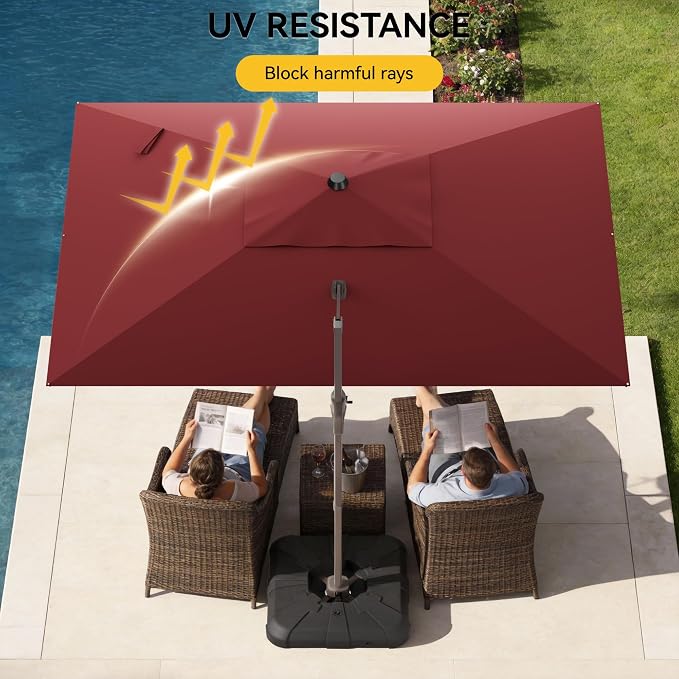 9x12 FT Cantilever Patio Umbrella - Image 4