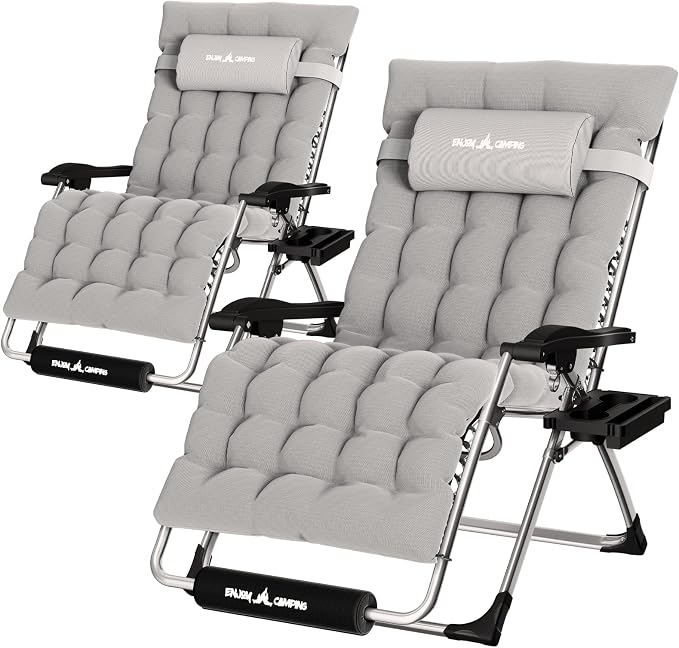 UDPATIO Oversized Zero Gravity Chair Patio Reclining Chairs by UDPATIO
