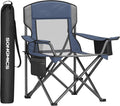 SONGMICS Camping Chair, Folding Oversized Chair, Comfortable and Heavy-Duty by Unknown