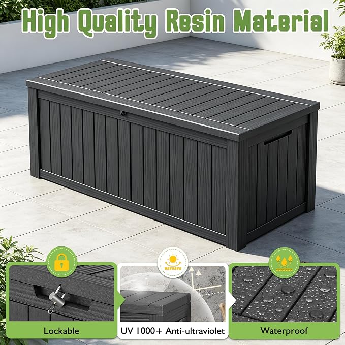Outdoor Storage Waterproof Deck Box - Image 3