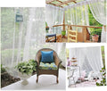RYB HOME Mosquito Net Outdoor Curtains by RYBHOME