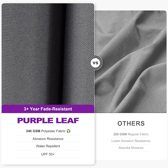 PURPLE LEAF Outdoor Umbrella - Image 4