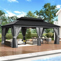 Aoxun Hardtop Gazebo 12x20 by Aoxun